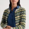 Dawson Pick Merino-Blend Fair Isle Cardigan