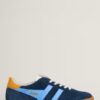 Gola Elan Suede Trainers - Navy, Vista and Sun
