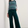 Dillwyn Wide Leg Cord Trouser