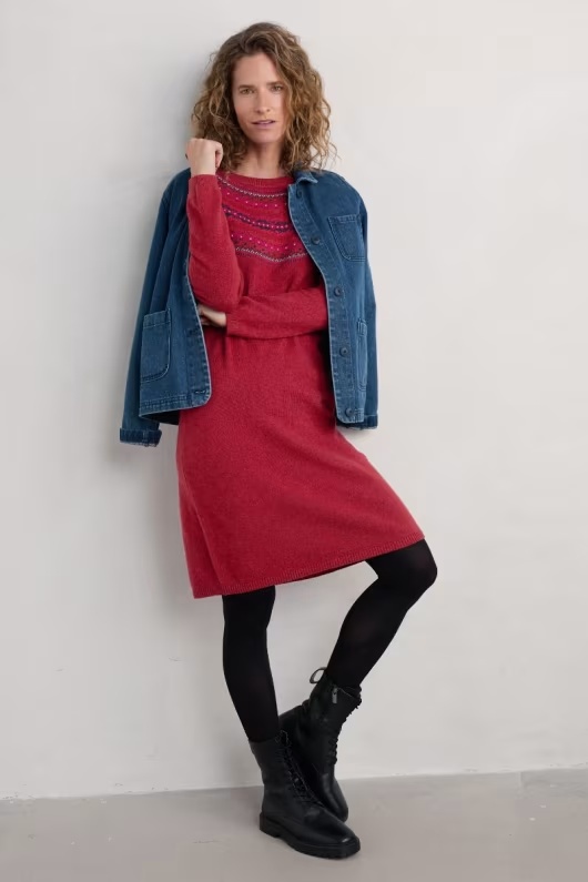 Centrepiece Knitted Dress