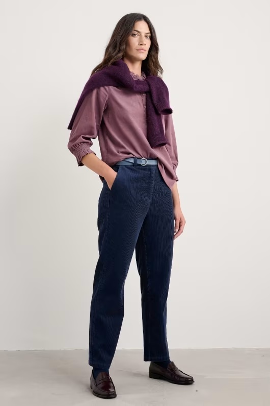 Heald Corduroy Straight-Leg Trousers