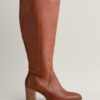 Ivy Walk Knee-Length Leather Boots