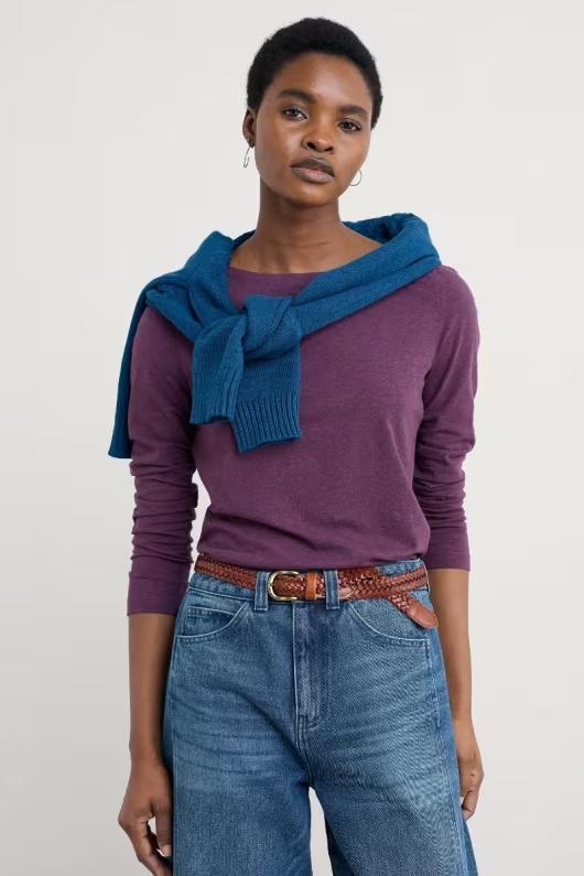 Easel Long Sleeve Top in GOTS-Certified Organic Cotton Jersey 9 Easel Long Sleeve Top in GOTS-Certified Organic Cotton Jersey