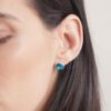 Dewi Silver Stud Earrings