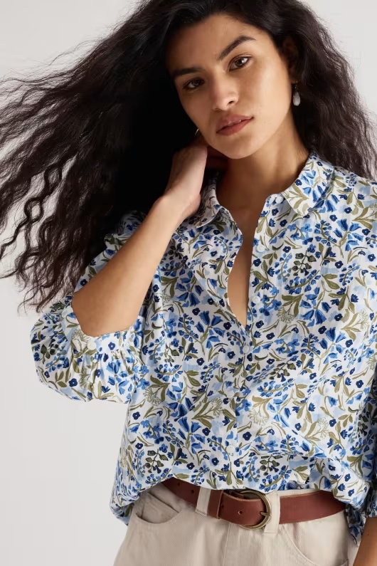 Hope Cottage Organic Cotton Blouse 1 Hope Cottage Organic Cotton Blouse