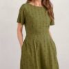 Garden House Broderie Waisted Dress