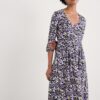 Helena Midi Dress in GOTS-Certified Organic Cotton Jersey