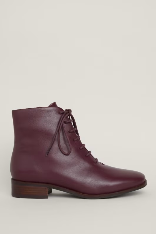 Oak Grove Lace-up Leather Boots