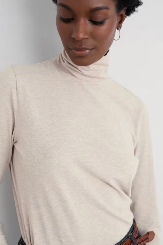 Landing Roll Neck Top in GOTS-Certified Organic Cotton 19 Landing Roll Neck Top in GOTS-Certified Organic Cotton