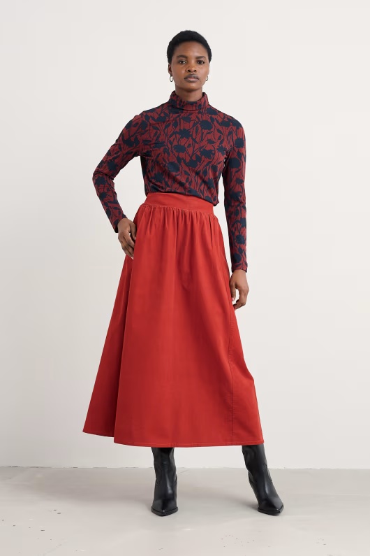 Landing Roll Neck Top in GOTS-Certified Organic Cotton 9 Landing Roll Neck Top in GOTS-Certified Organic Cotton
