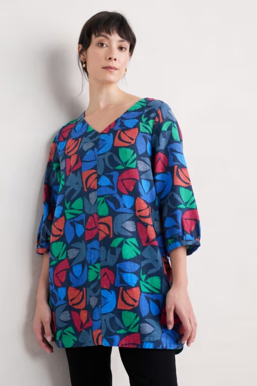 Loganberry Organic Cotton Tunic 1 Loganberry Organic Cotton Tunic