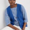 Swanpool Ribbed Knitted Vest