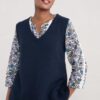 Coupling V-Neck Vest