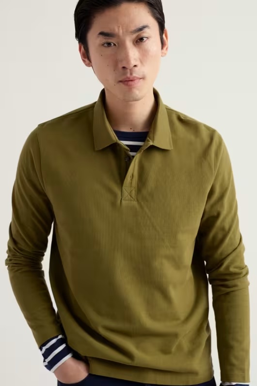 Men's Balefire Long Sleeve Polo