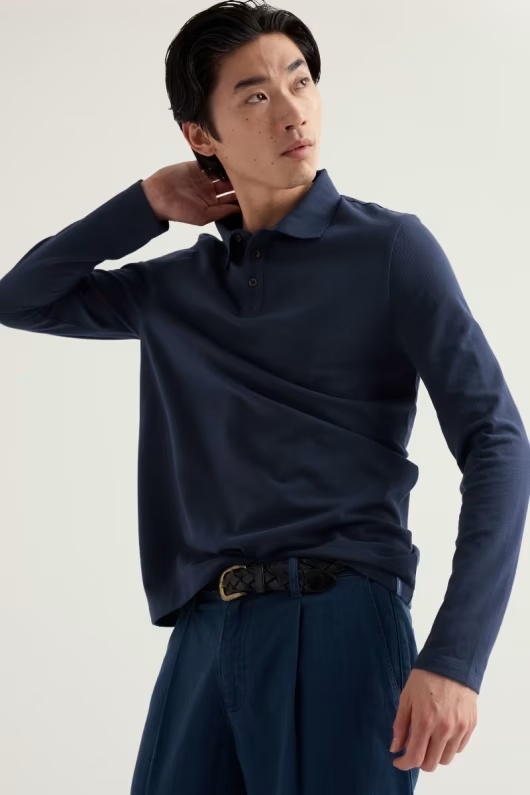 Men's Balefire Long Sleeve Polo