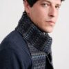 Men's Wind Carved Scarf
