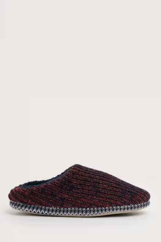 Night Forest Men's Knitted Slipper