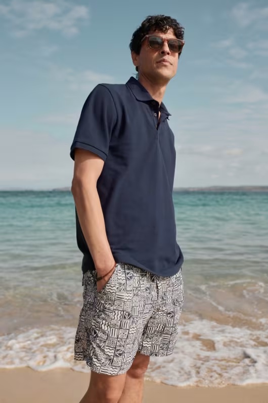 Men's Land and Sea Printed Shorts