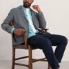 Men's Farrier Organic Cotton Check Blazer