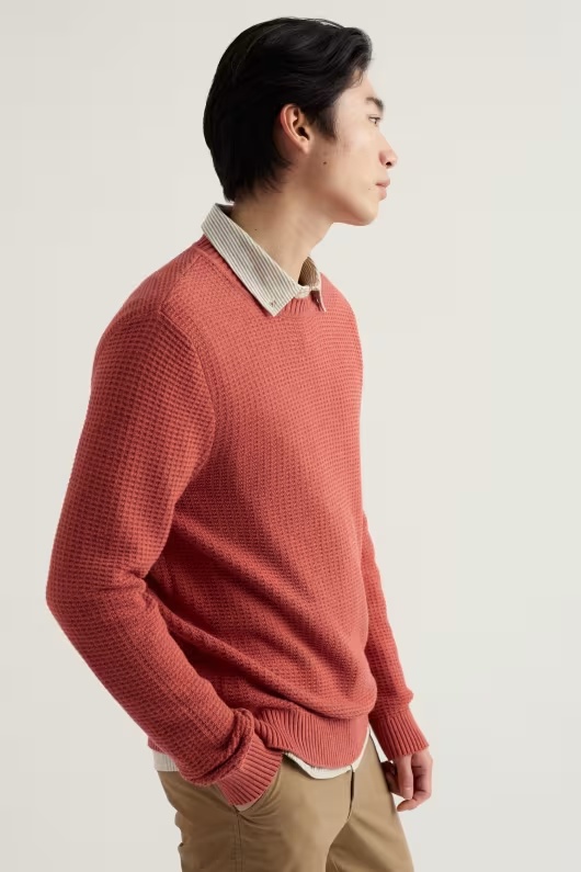 Men's Mizzen Organic Cotton Knitted Jumper 2 Men's Mizzen Organic Cotton Knitted Jumper