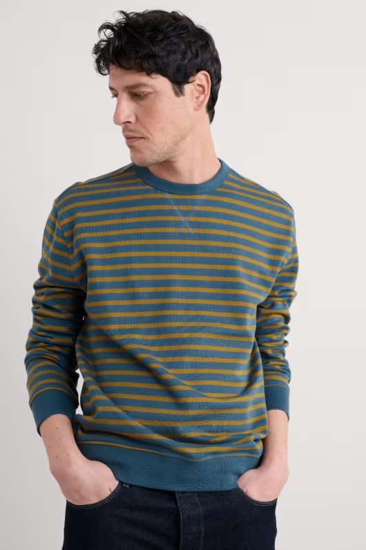 Men's Bolitho Striped Sweatshirt