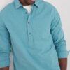 Men's Trevallack Organic Cotton Striped Shirt