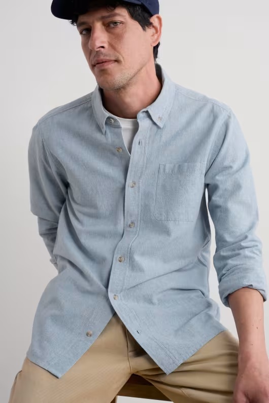 Men's Jenken Organic Cotton Oxford Shirt