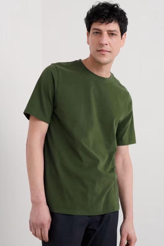 Men's Merthen T-Shirt in Organic Cotton Jersey 2 Men's Merthen T-Shirt in Organic Cotton Jersey