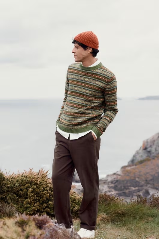 Men's Carracks Fair Isle Jumper 4 Men's Carracks Fair Isle Jumper