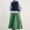 Lake Ankle Length Skirt in Organic Cotton