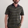 Men's Rudder Striped Jersey Polo