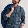 Men's Anthony Printed Linen Shirt