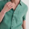 Men's Carne Short Sleeve Linen Shirt