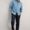 Men's Jackdaw Shirt in in GOTS-Certified Organic Cotton Twill