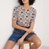 Poisson Printed T-Shirt in GOTS-Certified Organic Cotton Jersey