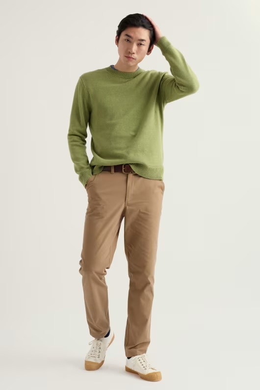 Men's Moorstone Knitted Organic Cotton Jumper