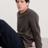 Men's Wheelwright Ribbed Lambswool Blend Jumper