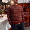 Men's Halyard Fair Isle Jumper