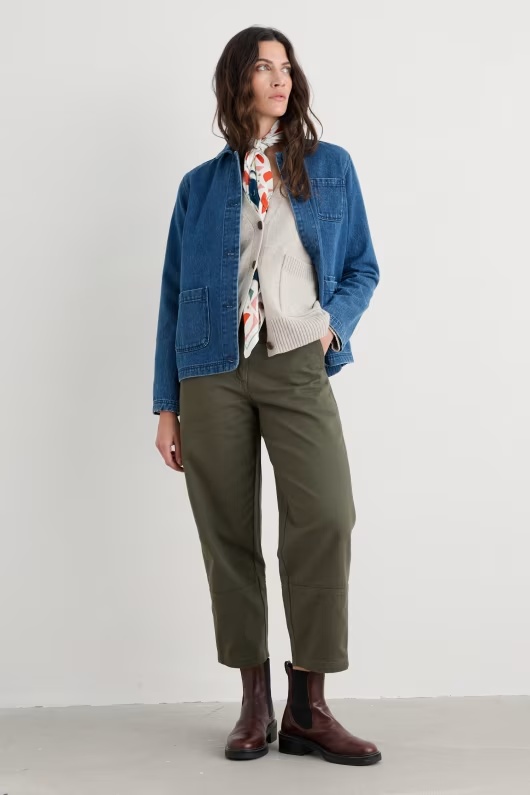 Painted Forms Organic Cotton Tapered Trousers
