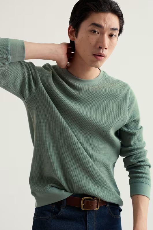Men's Jackline Waffle Jersey Top