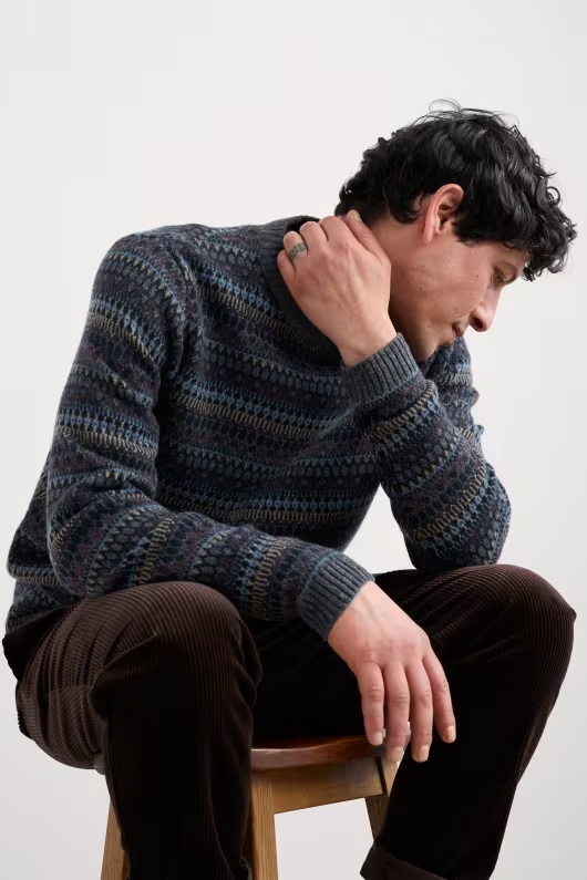 Men's Polventon Fair Isle Jumper