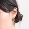 Bird in Flight Stud Earrings