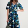 Chateaux Half Sleeve Maxi Dress