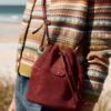 Mor Tide Suede Bucket Bag
