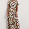 Cladonia Short Sleeve Jersey Dress