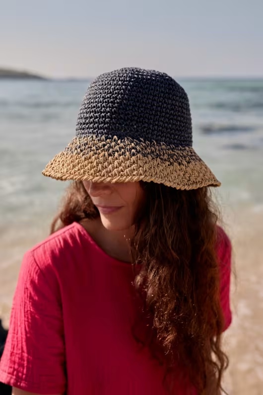 Interweave Mixed Weave Sunhat 1 Interweave Mixed Weave Sunhat