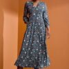 Fox Page Dress in GOTS-Certified Organic Cotton Jersey