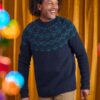 Men's Navax Point Fair Isle Jumper