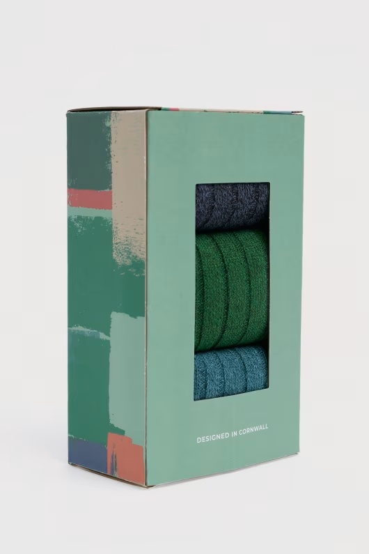 Gift Box of 3 Men’s Bloomin' Good Socks