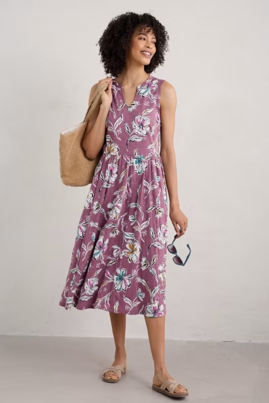 Shelter Bay Sleeveless Jersey Midi Dress 1 Shelter Bay Sleeveless Jersey Midi Dress